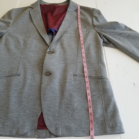 Ben Sherman Tailoring Gray Blazer  Size 44R - Picture 4 of 10